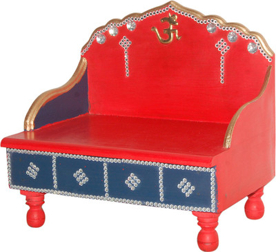 

Wood Beauty Wooden Pooja Chowki(Multicolor, Pack of 1)