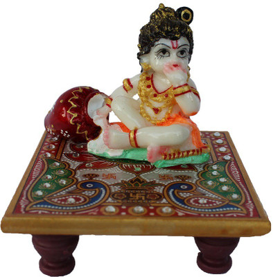 

Jyoti Handicrafts Marble All Purpose Chowki(Multicolor)