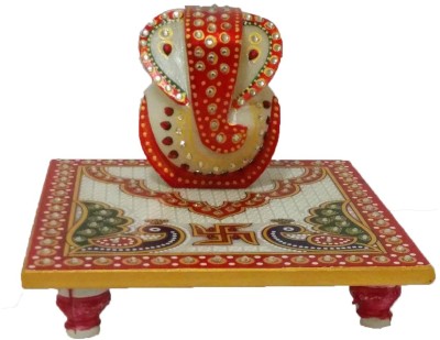 

Ravishing Variety Marble Pooja Chowki(Multicolor, Pack of 2)