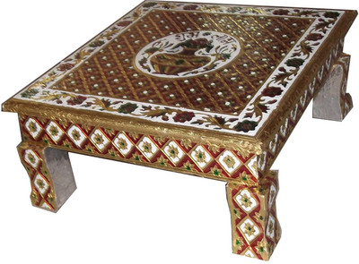 

Wood An Wood Wooden All Purpose Chowki(Multicolor, Pack of 1)