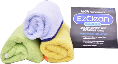 

EzClean All Purpose (Pack of 3) Dry Microfibre Cleaning Cloth(Pack of 3)