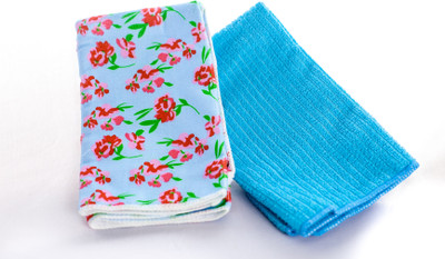 

Belle Home Wet and Dry Microfibre Cleaning Cloth(Pack of 2)