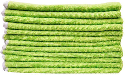

EzClean All Purpose GREEN (Pack of 12) Dry Microfibre Cleaning Cloth(Pack of 12)