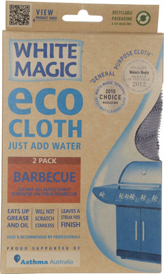 

Howards White Magic Barbecue Cleaning Eco Cloth Wet Microfibre Cleaning Cloth(Pack of 2)