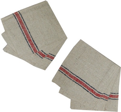 

Aaditri Enterprises Wet and Dry Cotton Cleaning Cloth(Pack of 6)