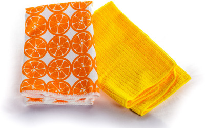 

Belle Home Wet and Dry Microfibre Cleaning Cloth(Pack of 2)