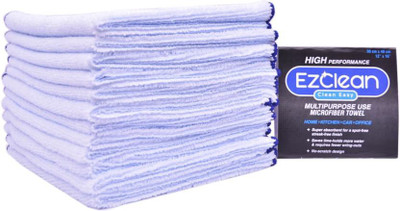 

EzClean All Purpose BLUE (Pack of 12) Dry Microfibre Cleaning Cloth(Pack of 12)