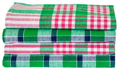 

Tangerine Multicolor Kirchen Wet and Dry Cotton Cleaning Cloth(Pack of 4)