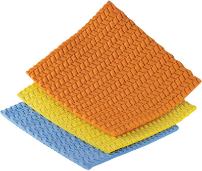 5% OFF on Zibo Wet Sponge Cleaning Cloth(Pack of 3)