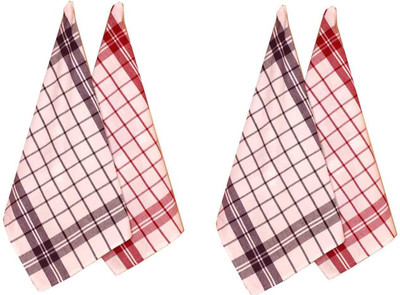 

JMD Wet and Dry Cotton Cleaning Cloth(Pack of 4)