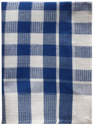 

Lushomes Pattern: Drill Checks honeycomb Wet and Dry Cotton Cleaning Cloth