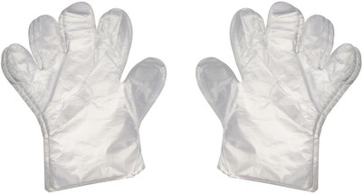 

Pin to Pen Disposable Hand Glove Wet and Dry Disposable Glove Set(Free Size Pack of 25)