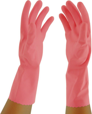 Primeway Premium Flocklined Wet and Dry Glove Set(Medium Pack of 2)