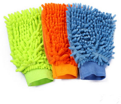 

Impressive9 Super Soft Cleaning Wet and Dry Glove Set(Large Pack of 3)