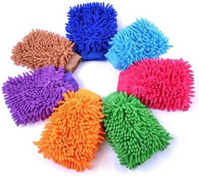 

V-Mop MICROFIBER Dry Glove Set(Free Size Pack of 7)