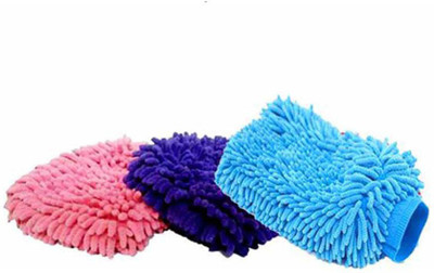 

Lavelle Kitchen Super Shine Wet and Dry Glove Set(Free Size Pack of 3)