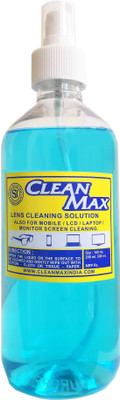 

Cleanmax CLEANING SOLUTION 500ml (LUXURY GOLD FRAGRANCE) for Mobiles/Laptops/Lcd Monitors Lens Cleaner(500 ml, No Cloth inch, Pack of 1)