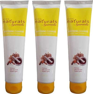 

Avon natural Ayurvedic Whitening Cleanser Pack of 3(300 g)