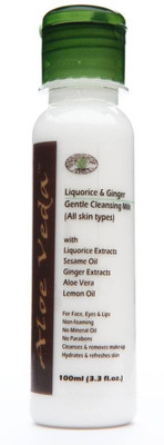 

Aloe Veda Liquorice & Ginger Gentle Cleansing Milk(100 ml)