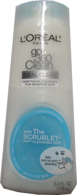 

L'Oreal Paris Go 360 Degree CLean Deep Facial Cleanser for Sensitive Skin(178 ml)