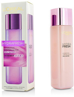 

L'Oreal Paris HydraFresh Hydration + Antiox Active SPA Water (For Normal to Dry Skin)(175 ml)