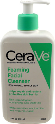 

CeraVe Foaming Facial Cleanser(355 ml)