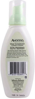 

Aveeno Clear Complexion Foaming Cleanser(230 ml)