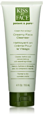 

Kiss My Face Organic Clean for a Day Creamy Face Cleanser(Pack of 3)(130 ml)