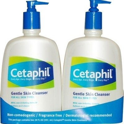 

Cetaphil Gentle Skin Cleanser 591 ml(Pack of 2)(1182 ml)