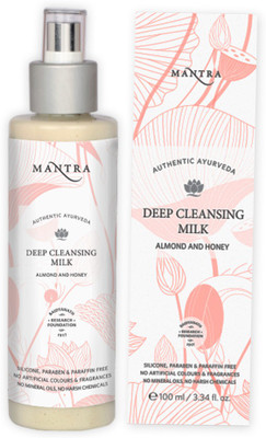 

Mantra Almond & Honey Deep Cleansing Milk(100 ml)