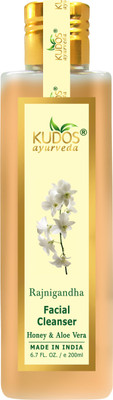 

Kudos Ayurveda Facial Cleanser (Rajnigandha) Honey & Aloevera(200 ml)