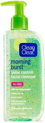 

Clean & Clear Morning Burst Shine Control Facial Cleanser(240 ml)