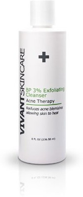 

Vivant Skin Care, LLC Bp 3% Acne Exfoliating Cleanser 8 Oz.(240 ml)