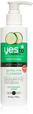 Yes to Cucumbers active naturals clear complexion cream cleanser(180 ml)