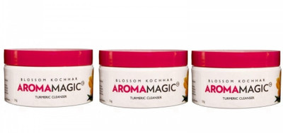 

Aroma Magic Turmeric Cleanser (Pack of 3)(150 g)