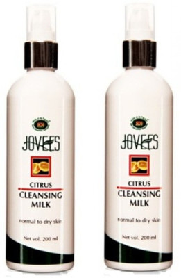 

Jovees Citrus Cleansing Milk (Pack of 2)(400 ml)