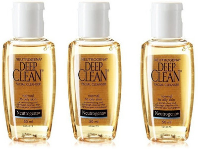 

Neutrogena Deep Clean Facial Cleanser ( pack of 3 )(150 ml)
