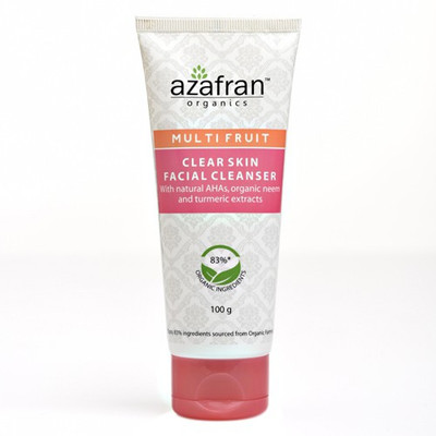 

Azafran Organics Multi Fruit Clear Skin Facial Cleanser - 100 g(100 g)