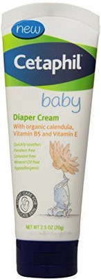 

Cetaphil Baby Diaper Relief Cream With Organic Calendula - Vitamin B5 And E(73 ml)