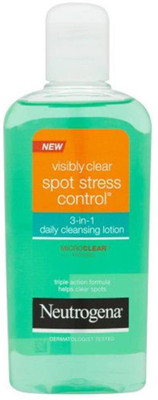 

Neutrogena Visibly Clear Spot Stress Control 3 in1 Daily Cleansing Lotion(199 ml)