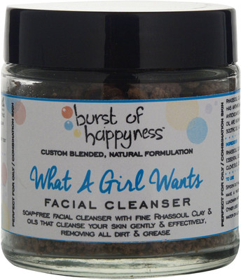

Burst of Happyness What A Girl Wants Facial Cleanser for anti-acne, Combination, Normal, Oily Skin best for Women and Men(100 g)