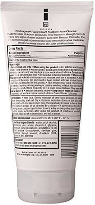 

Neutrogena Rapid Clear Stubborn Acne Cleanser Face Wash(150 ml)