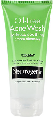 

Neutrogena Oil-Free Acne Wash Redness Soothing Facial(120 ml)