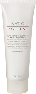 

Natio Ageless Dual Action Cleanser and Exfoliator(75 g)