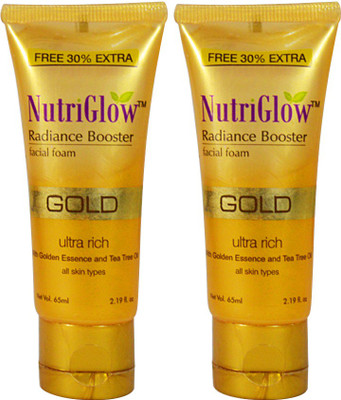 

NutriGlow Gold Radiance Booster Foam 65ml(Pack Of 2)(65 ml)