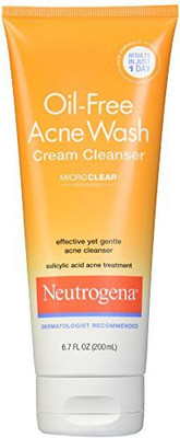 

Neutrogena Oil-Free Acne Wash Cream Cleanser(200 ml)