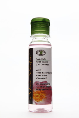 Aloe Veda Avocado & Wild Rose Oil Control Face Cleanser(100 ml)