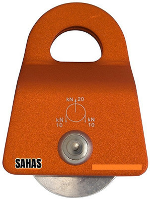 

SAHAS SH-58x73 Single with Ball Bearing Climbing Pulley(Multicolor)