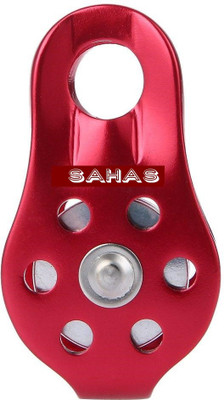 

SAHAS SH-45X81 Single with Ball Bearing Climbing Pulley(Multicolor)