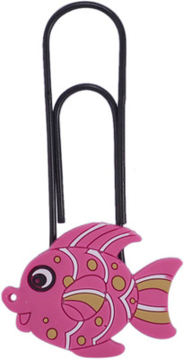 

Saamarth Impex Fish Large Plastic Paper Clip(Set of 1, Pink)